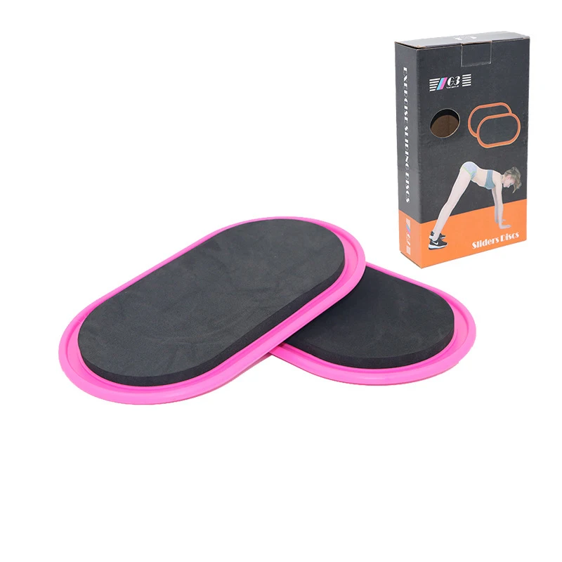 

2 Pcs Oval Gliding Discs Slider Fitness Disc Exercise Sliding Plate Abdominal Core Muscle Training Home Gym Accessories Outdoor
