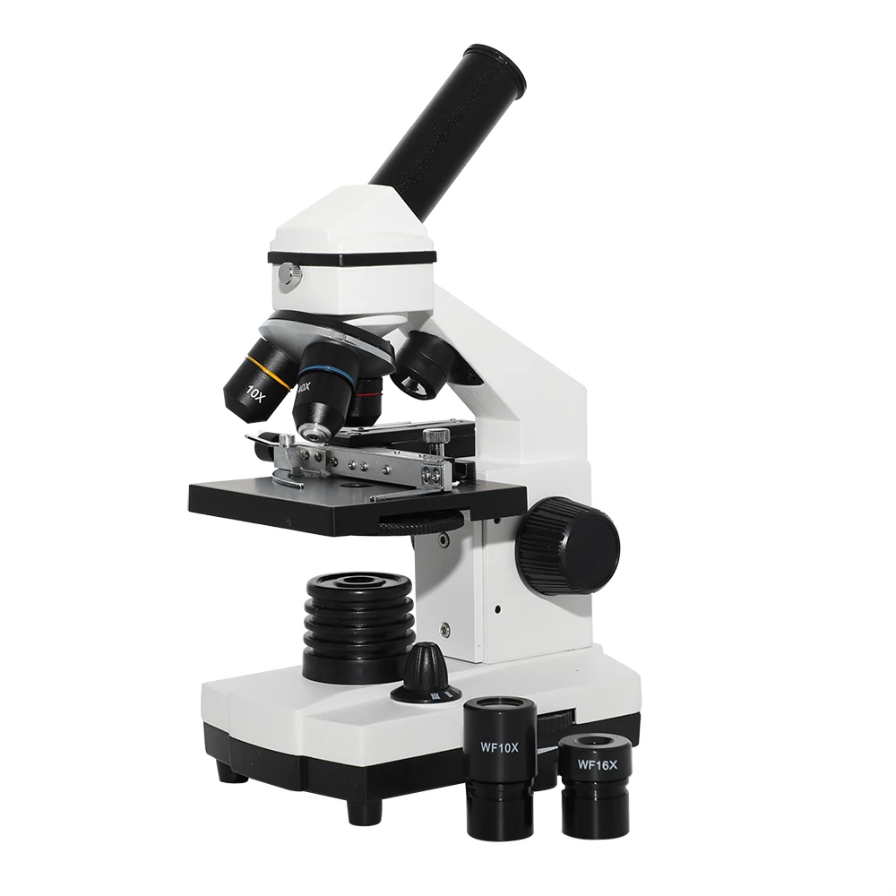 

40X-640X Monocular Biological Microscope Student Educational Children Birthday Gift