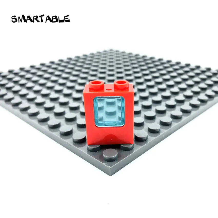 Умная оконная рама 1x2x2 со стеклянными элементами MOC, строительные блоки, игрушки для детей, совместимы со всеми брендами 4862+ 60032 город, 40 шт./лот