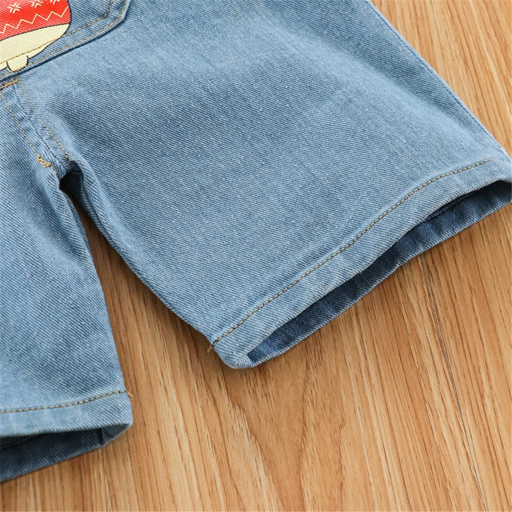 

Children'S Shorts Boys And Girls Shorts Baby Children'S Denim Suspenders Shorts Kids Summer Clothes Baby Children'S Pants 2021