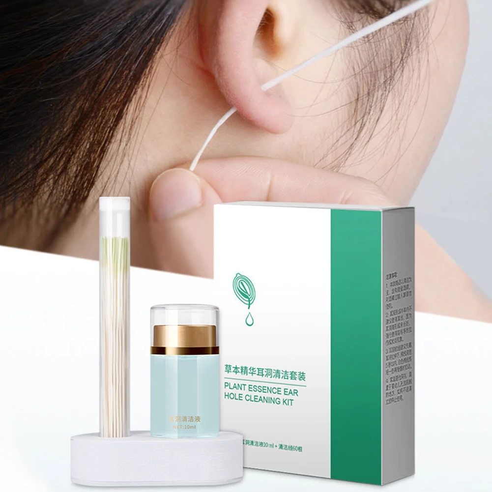 

60pcs Ear Line Wash The Ear Wire Cleaning A One-Time Cleaners Descaling Drive Flavour Prevention Of Inflammation Cleaning Ear Ho