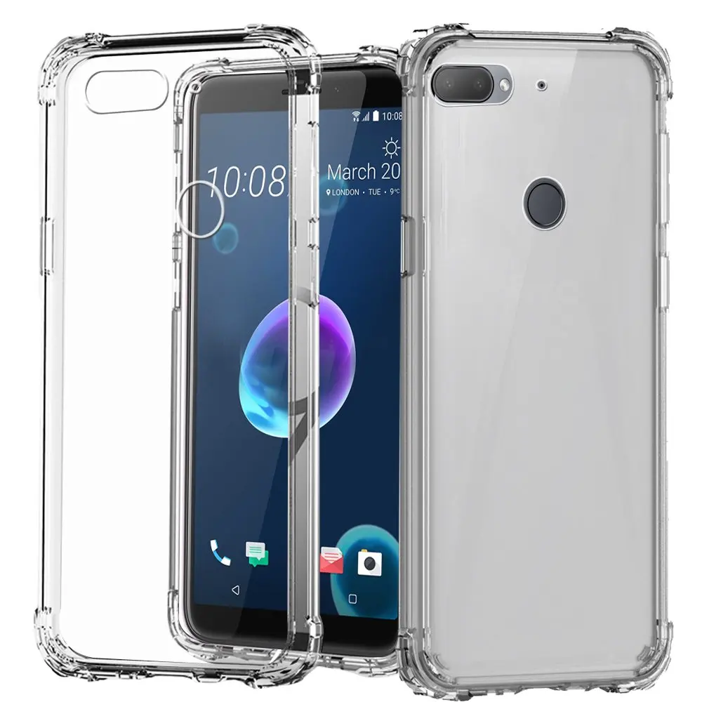 Роскошный супер с предохранительными подушками противоударный прозрачный ТПУ