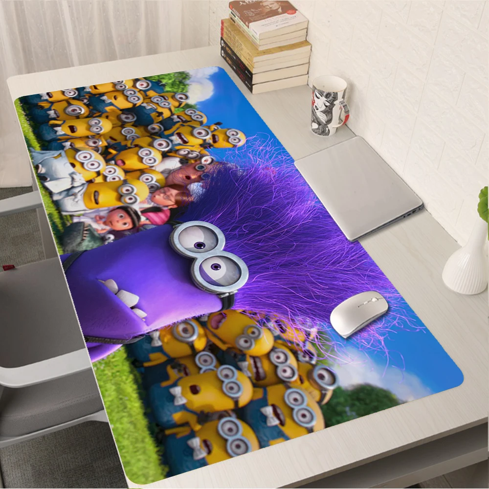 

Laptops Gaming Custom Mouse Pad Mat Miniones Computer Accessories Office Anime Pc Game Keyboard Large Desk Cute Pads Gamer Xxl