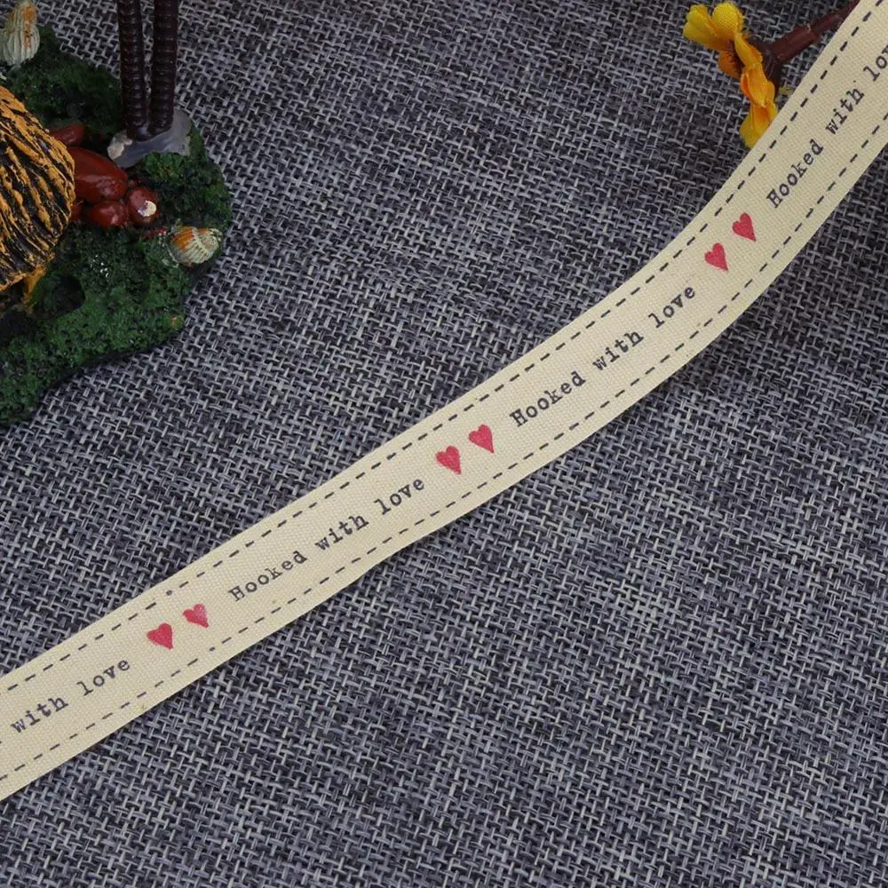 5 ярдов лента с цветочным рисунком ярлыки для одежды ручной работы аксессуары