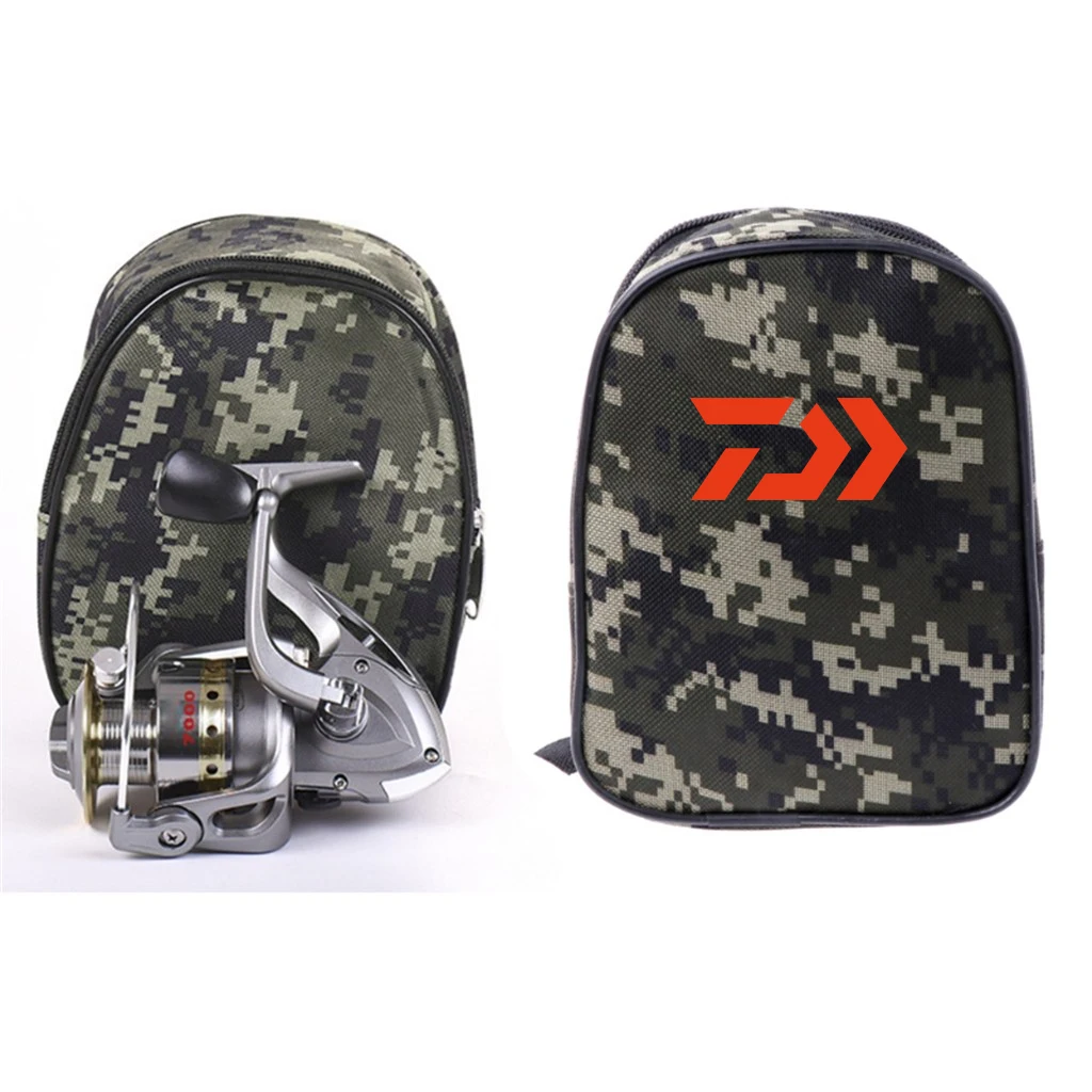 Камуфляжный чехол для рыболовной катушки мини сумка Карманный рыболовных
