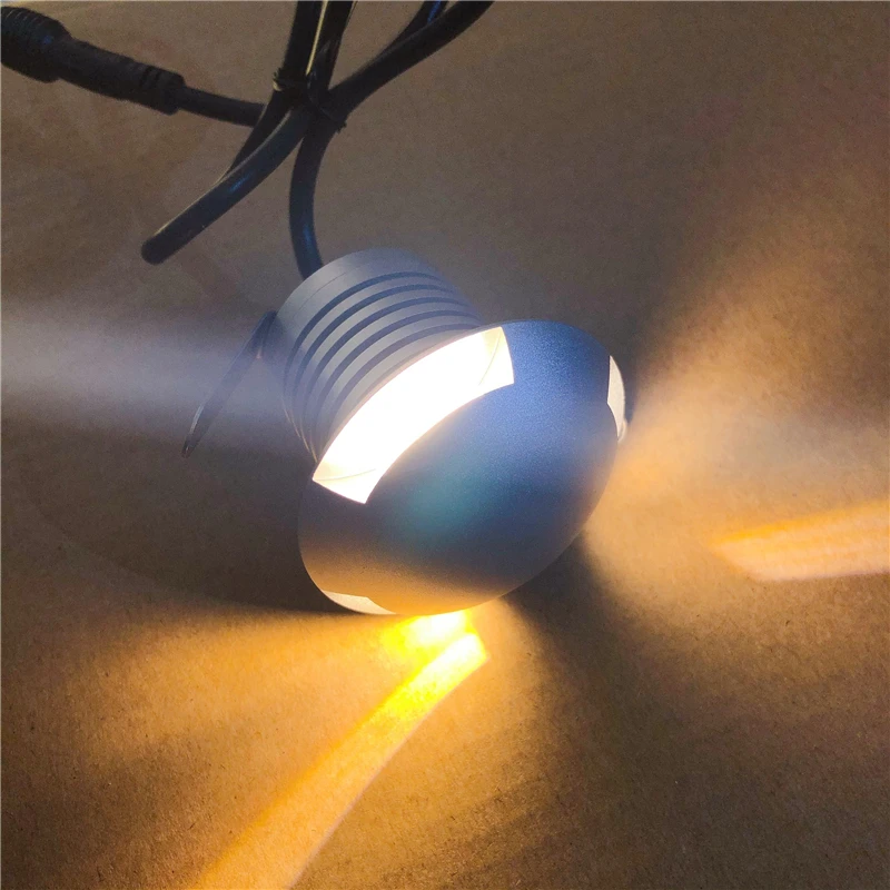 3 Вт LED подземный свет 12В 24В наружное ландшафтное освещение IP67 утопленный