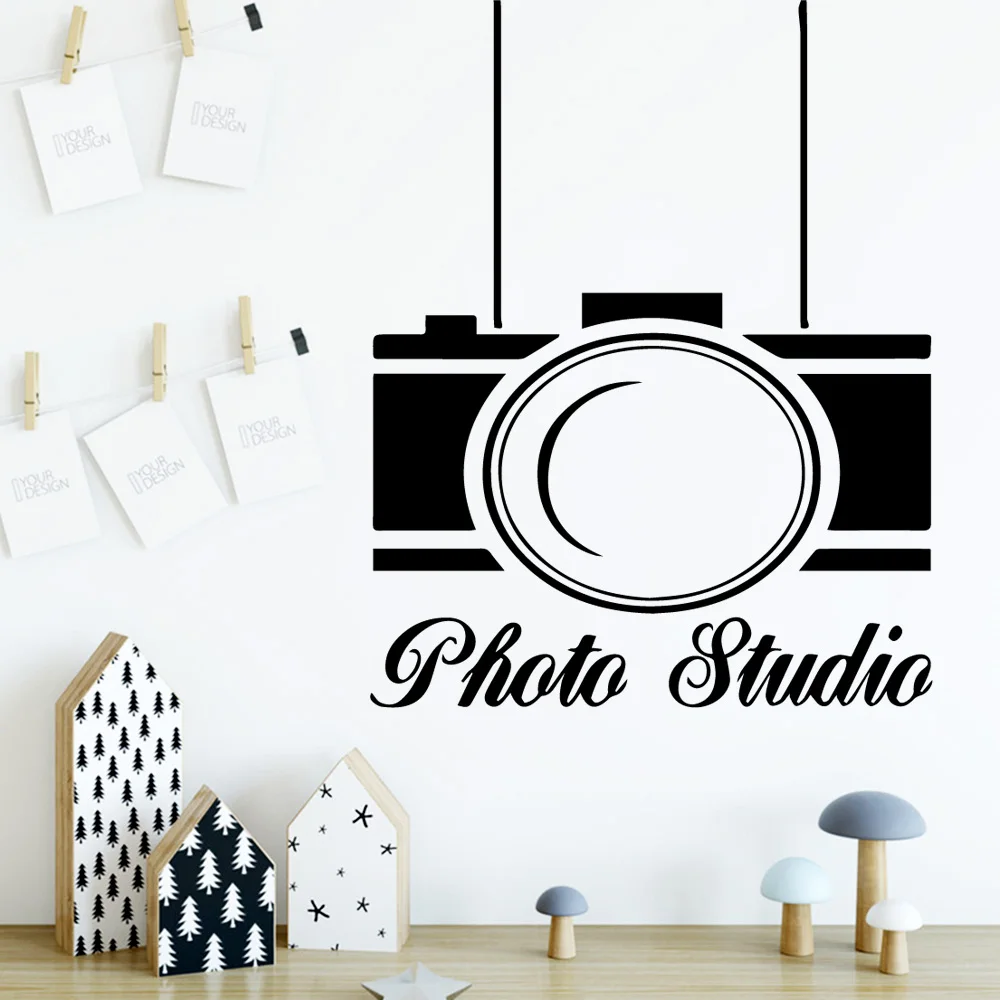 Наклейка на стену для камеры красоты настенная наклейка настенное украшение