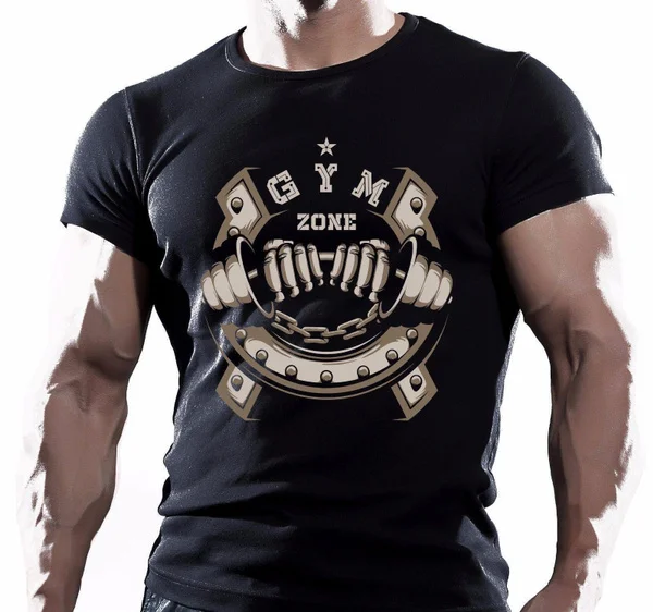 

Gym ZONE entranement musculation Motivation Men T-shirt MMA sance d'entranement
