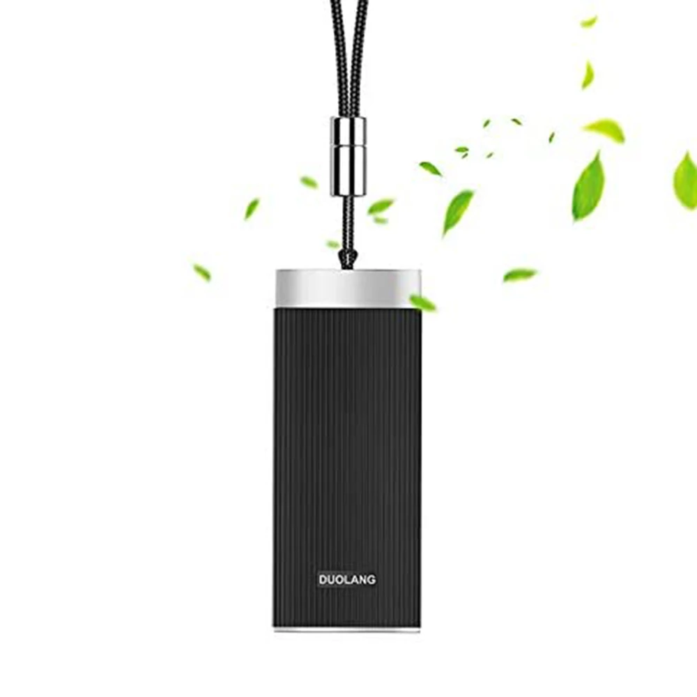 Wearable Air Purifier Necklace USB Cleaner Personal Negative Ion Generator Freshener | Бытовая техника