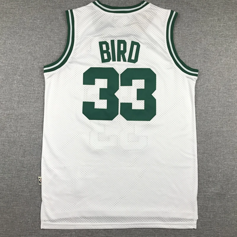 

NBA Jersey Boston Celtics 8 Kemba Walker Black Green Number Jerseys 0 Jayson Tatum White Clothing Retro 33 Bird Jerseys