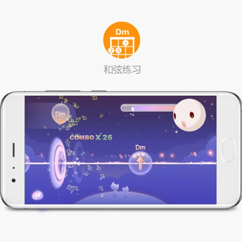 Смарт укулеле Xiaomi mijia Populele U1 4 струны 23 дюйма электрическая Guita светодиодная Bluetooth