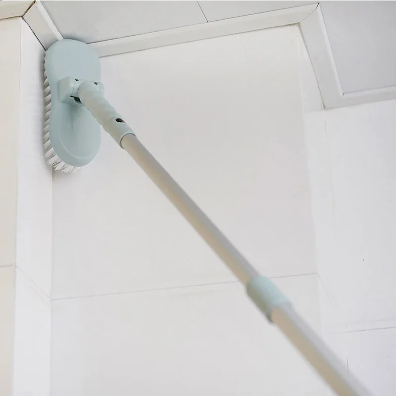 

Bathroom Wall Floor Scrub Brush Long Handle BathTub Shower Tile Cleaning Tool PI669