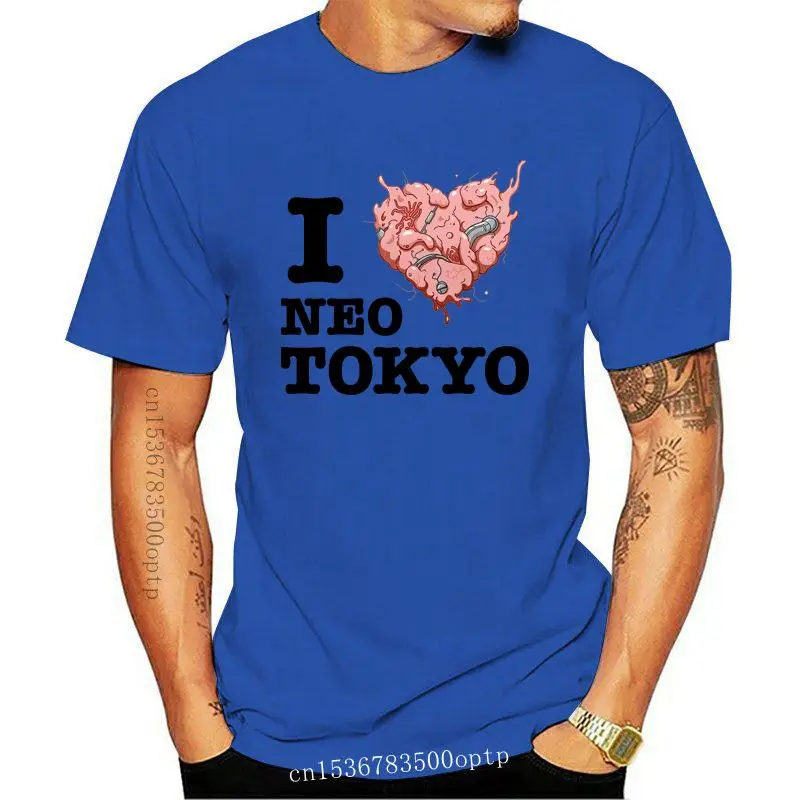 

New I Tetsuo Neo Tokyo Akira Tee Short Sleeve Cotton T-shirt Women and Men