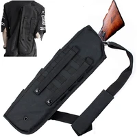 tactical rifle gun bag molle shotgun scabbard pack molle camping outdoor military hunting knife gun bag with shoulder strap