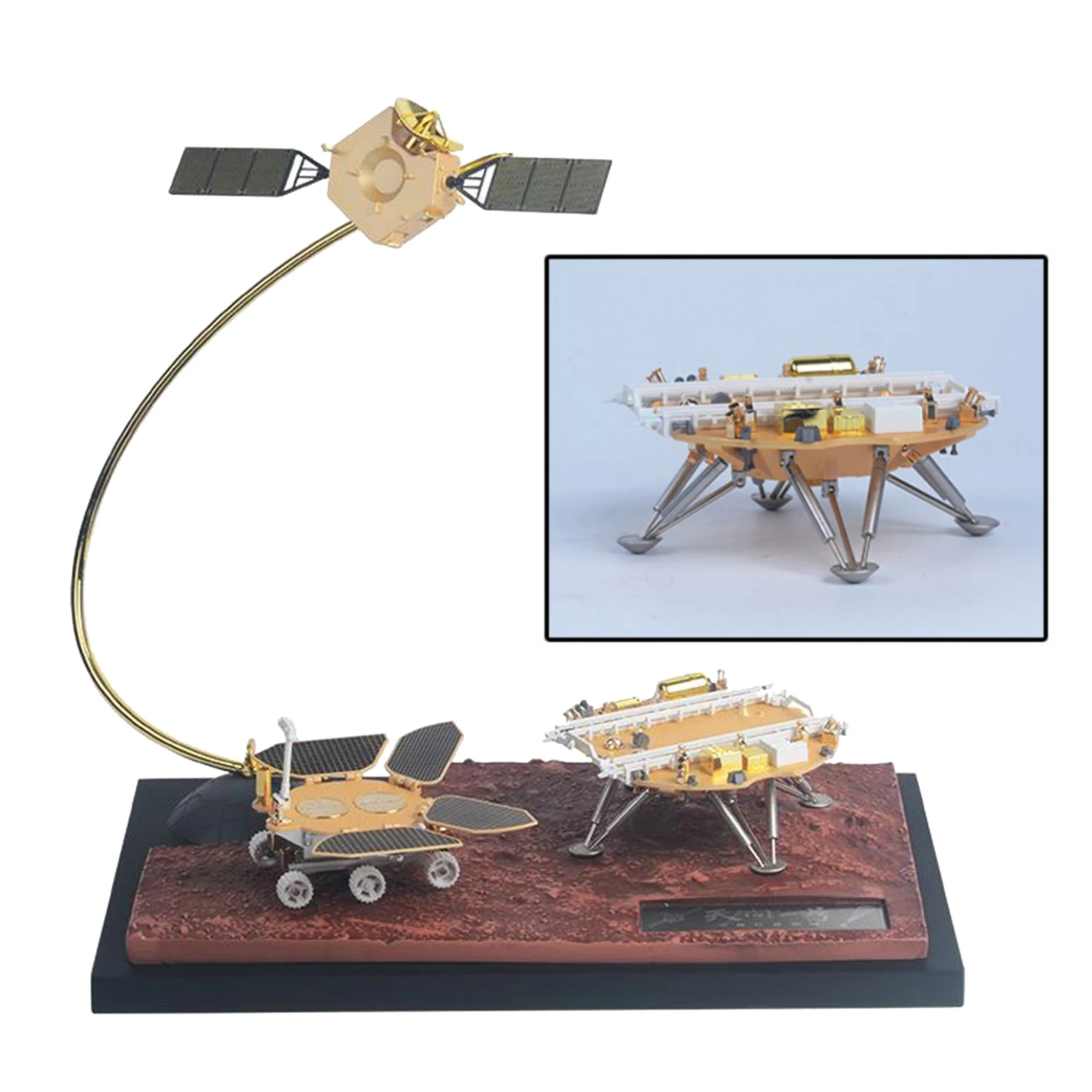 

Модель 1/26 Tianwen-1 Mars Rover из сплава, научный набор, праздничные украшения