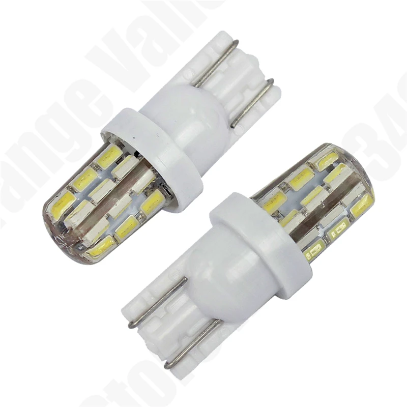 10 шт. высокое качество T10 194 W5W 501 24 SMD светодиодный 3014 автомобиль автомобильные