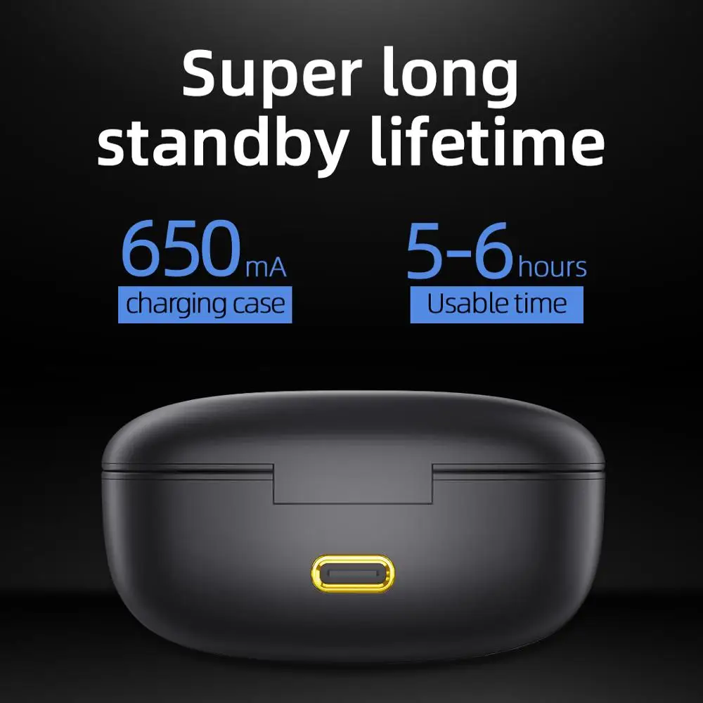 Bluedio TWS наушники Bluetooth беспроводные спортивные водонепроницаемые AI распознавание