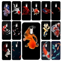 maiyaca art painting goldfish phone case for redmi 5 6 7 8 9 a 5plus k20 4x 6 cover