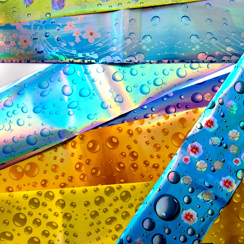 Трансферная Фольга для дизайна ногтей Четыре лилии | Красота и здоровье