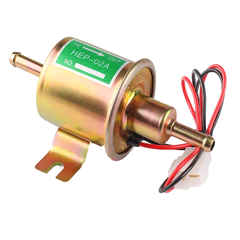 

High Quality Low Pressure Universal Diesel Petrol Gasoline Electric Fuel Pump HEP-02A 12V For Car Motorcycle