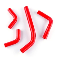 silicone coolant radiator hose pipe kit for honda crf250250x 2004 2009 2005 2006 2007 2008 10 colors