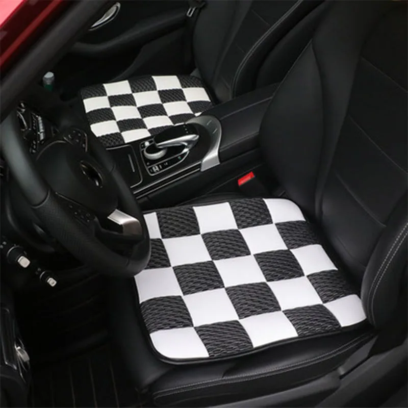 Чехлы на сиденья автомобиля из ледяной шелковой кожи для Mini Cooper JCW One + S Countryman Paceman