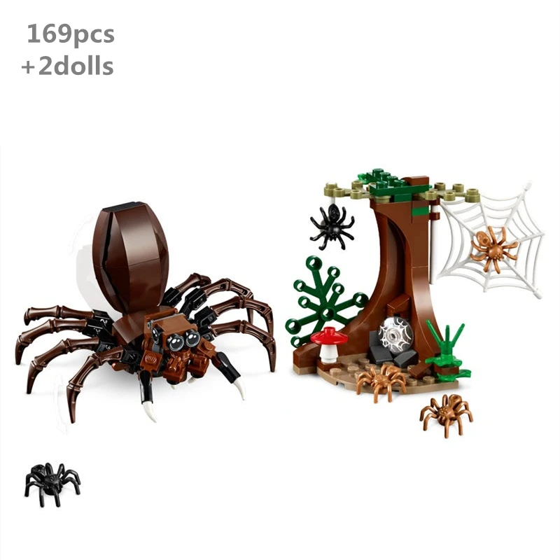 

2021 NEW Magic World of Wizards Spider Lair Tree Forest Building Blocks Classic Model Toys For Kids Gifts Compatible With Bricks