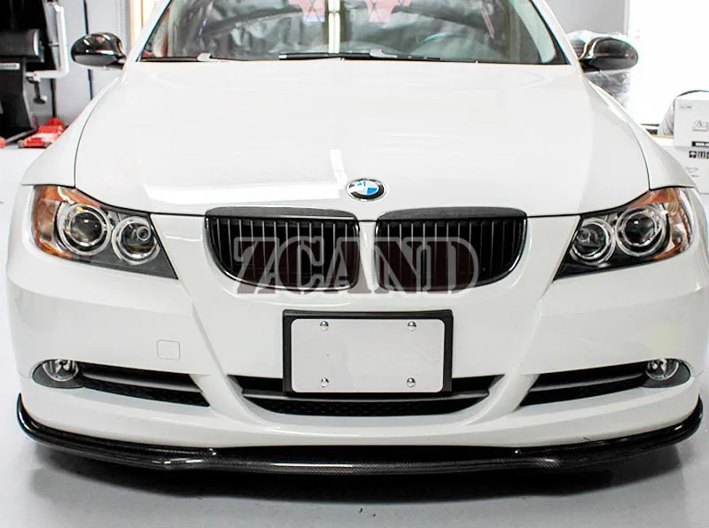 Передний спойлер из углеродного волокна для BMW E90 325 328 3-Series 4door Sedan 2005-2008 Pre-LCI Model |