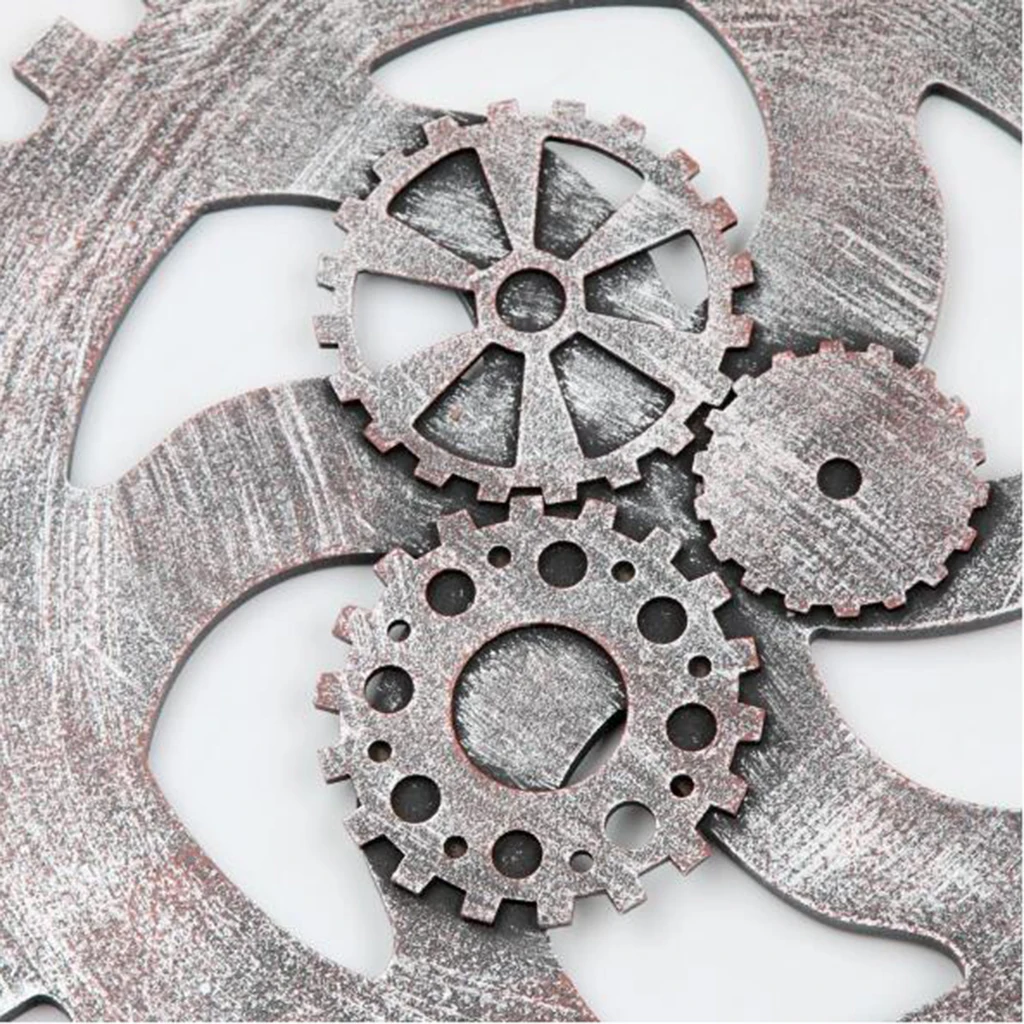 Деревянный настенный Декор в стиле стимпанк для дома бара кафетерия офиса