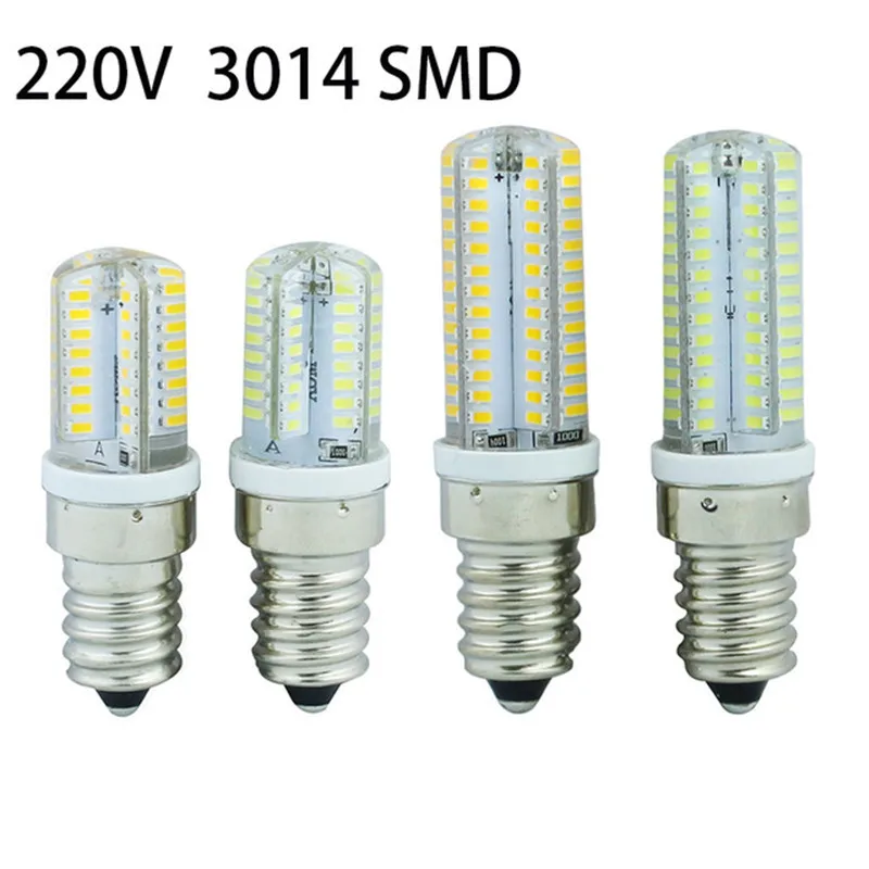 Бесплатная доставка 3 Вт 9 12 15 G9 G4 E14 светодиодный SMD3014 48 60 Светодиодный S 220V 12V g