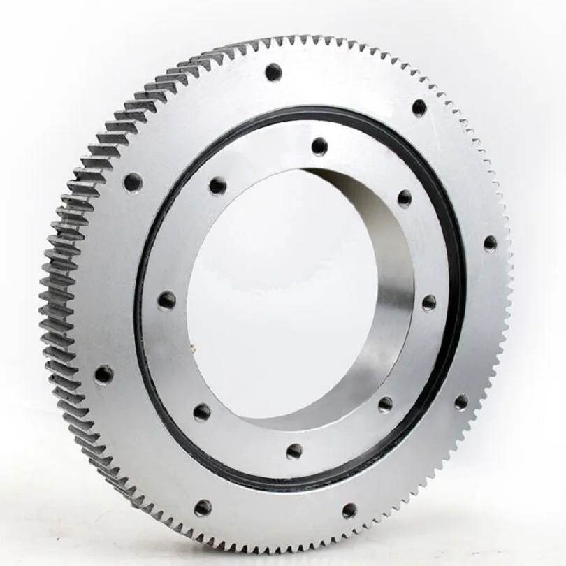 Шариковое поворотное кольцо подшипник внешние зубья четыре контакта поворотный