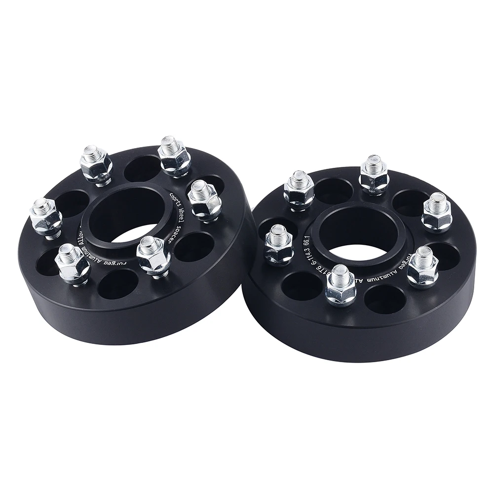 

2PCS/Lot 6x114.3mm M12x1.25 113mm Hubcentric Car Wheel Spacers For Nissan Navara D40/NP300
