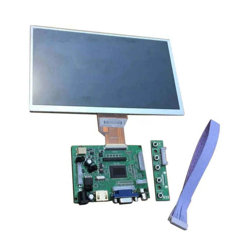 9-дюймовый TFT ЖК-дисплей Дисплей модуль HDMI + VGA 2AV драйвер платы для Raspberry Pi |