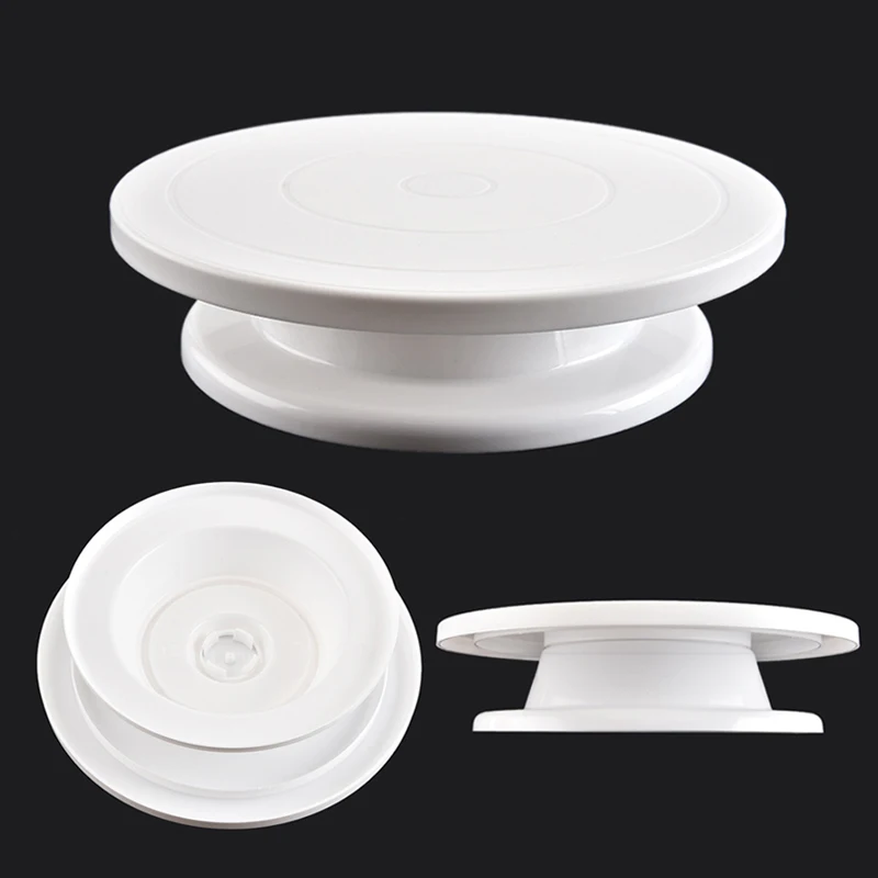 1 шт. Вращающаяся круглая проигрыватель свадебный торт ко дню рождения для Diy