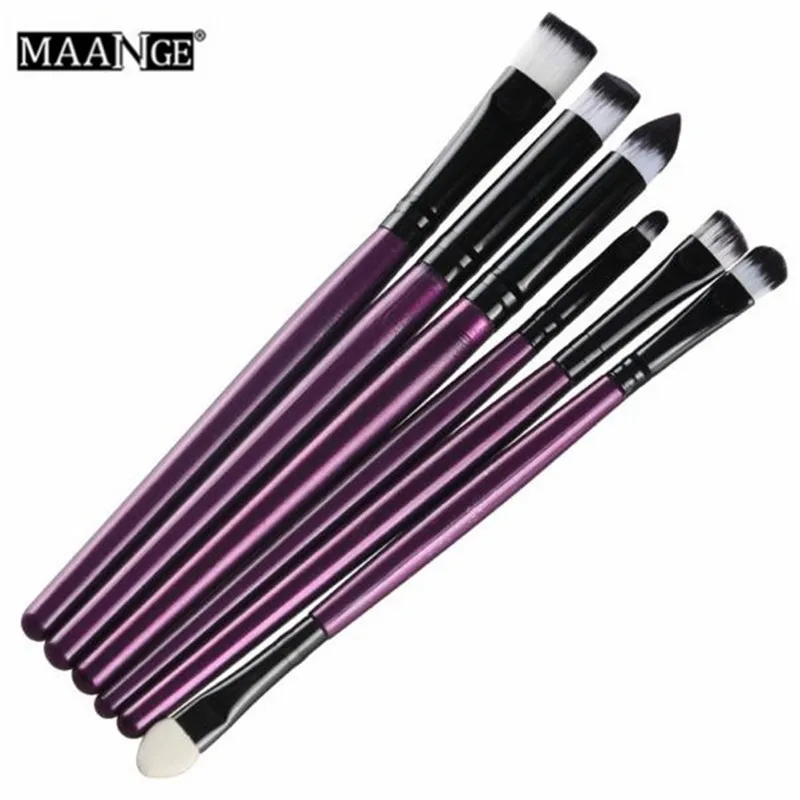 6 шт. кисти для макияжа губ теней век|Аппликатор век| |