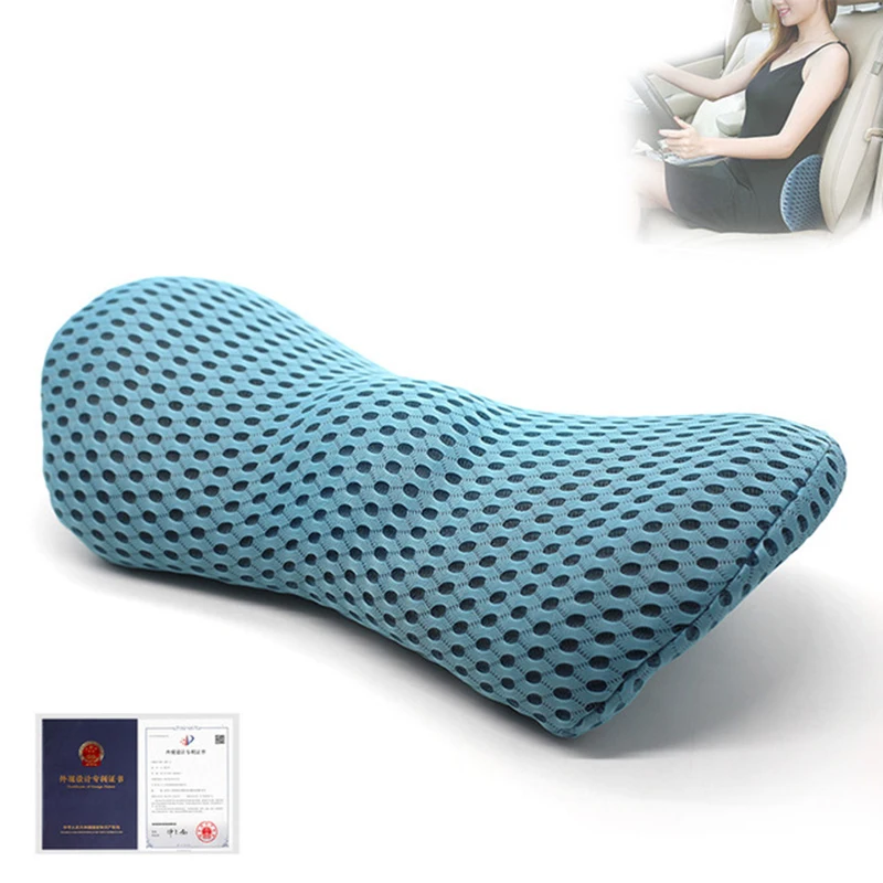 Подушка поясничная из пены с эффектом памяти для сна хлопковая подушка поясницы