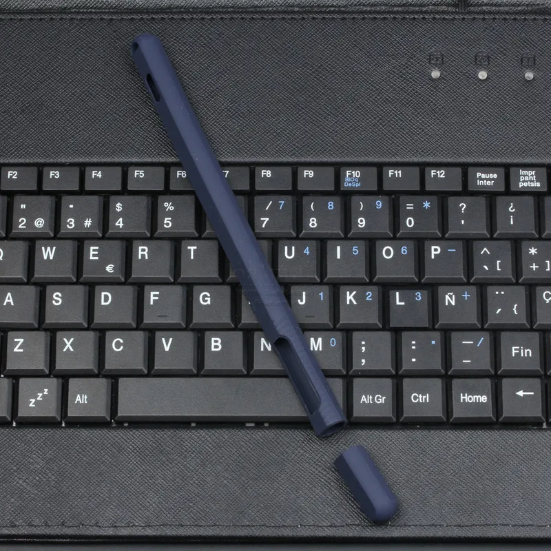 Deep Blue Мягкий силиконовый чехол для Apple Pencil 2 для iPad Pencil 2-го поколения, крышка с наконечником, держатель для планшета, стилус, чехол - Цвета: Deep Blue