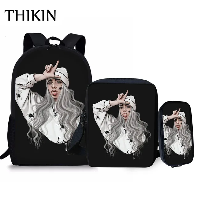 ALW0426CEK THIKN 3 шт школьная сумка набор Galaxy/Unicorn школьный рюкзак для подростков мальчиков девочек Студенческая дорожная сумка для книг школьные сумки для подарков - Цвет: ALW0426CEK