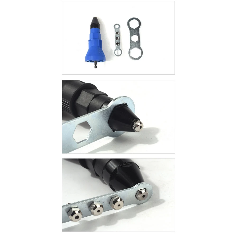 Заклепки пистолет конверсии головы Электрический заклепки Rive адаптер для клепки