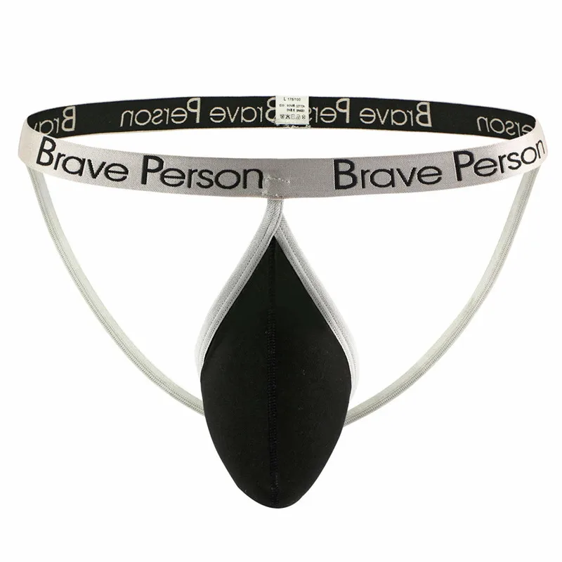 

BRAVE PERSON New Men's Underwear Sexy Briefs Jockstrap Pouch Gay G-string Man Cotton Panties Thongs Underpants 2021