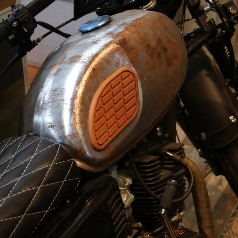 Наклейка на крышку топливного бака Retangle для CG GN 125 винтажная ретро старая школа