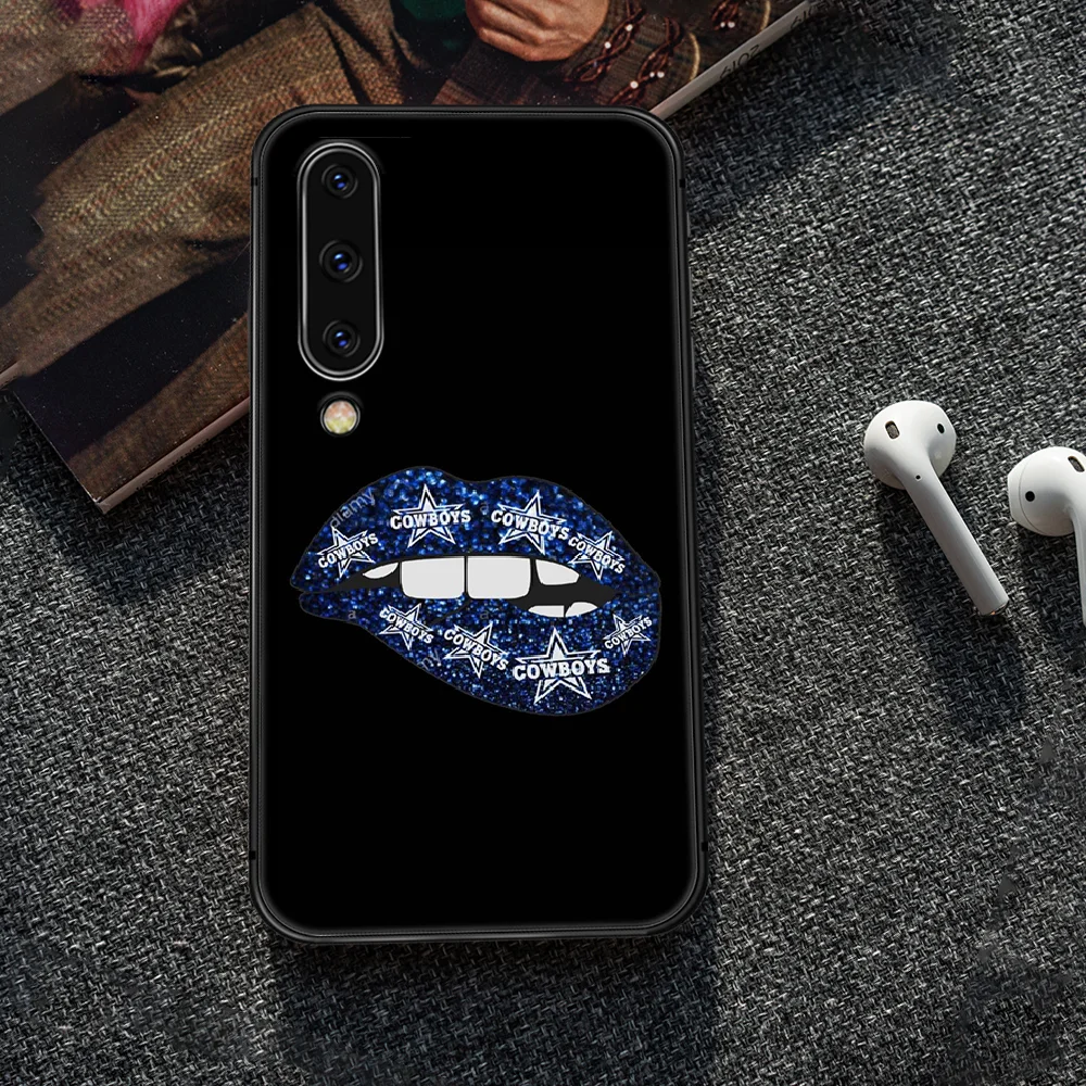 

dallas Rugby team cowboys logo Phone Case Cover For Samsung Galaxy A10 A20 A30 E A40 A50 A51 A70 A71 J 5 6 7 8 S black hoesjes