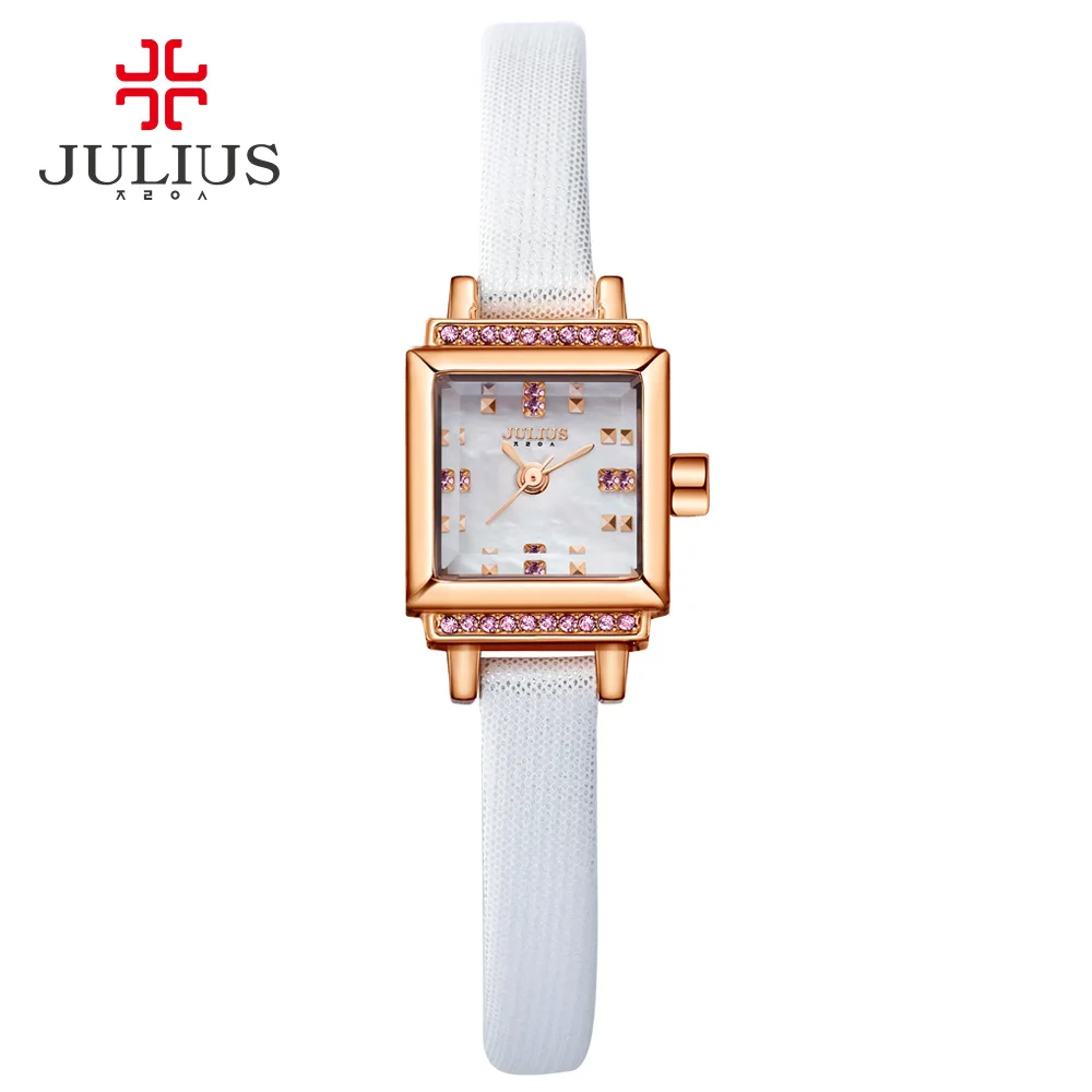 

JULIUS Women Watch Stainless Steel Ladies Designer Japan Movt Quartz Watch Price Expensive Quality WR30m Watch With Logo JA-880