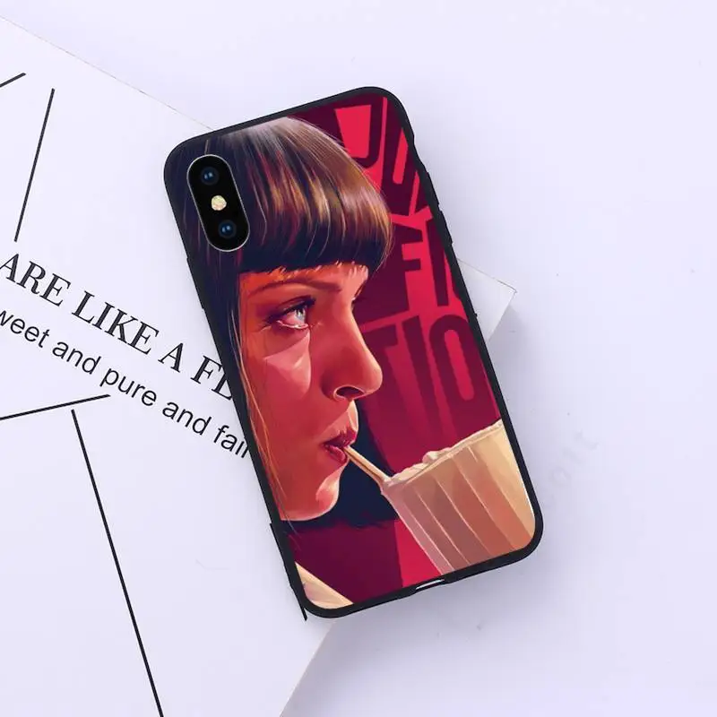 

PULP FICTION MOVIE POSTER Phone Case for iPhone 11 12 pro XS MAX 8 7 6 6S Plus X 5S SE 2020 XR