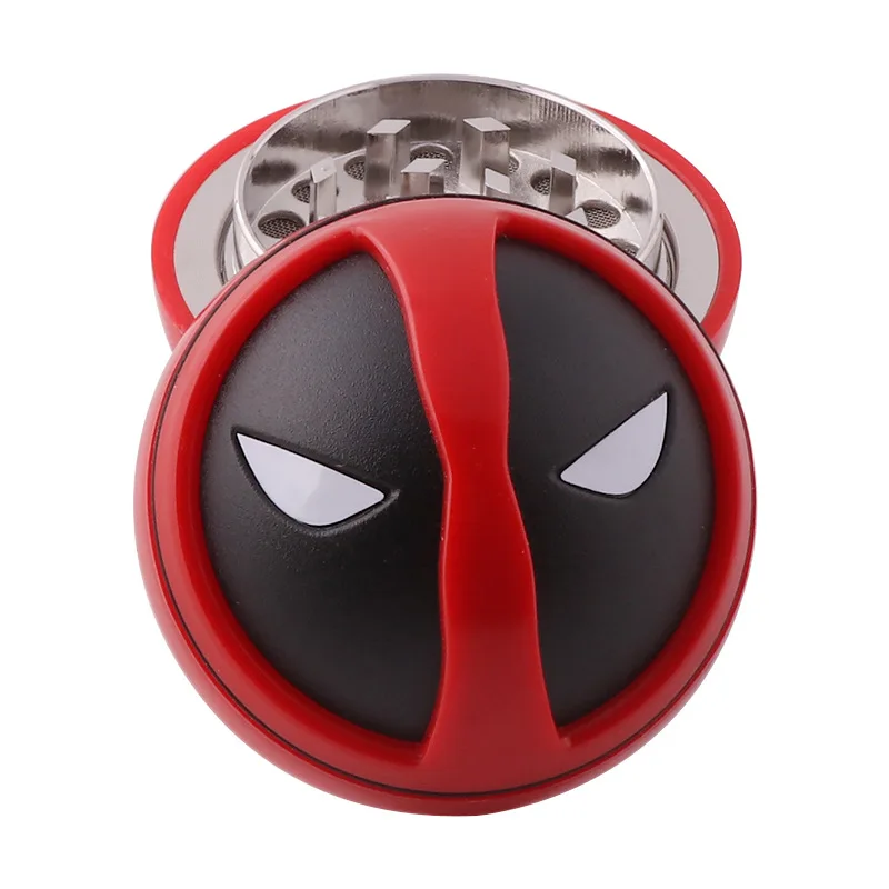 

3 part Cartoon BALL Herb Grinder Weed Metal Zinc Alloy Acrylic Smoke Tobacco Crusher for Accessories