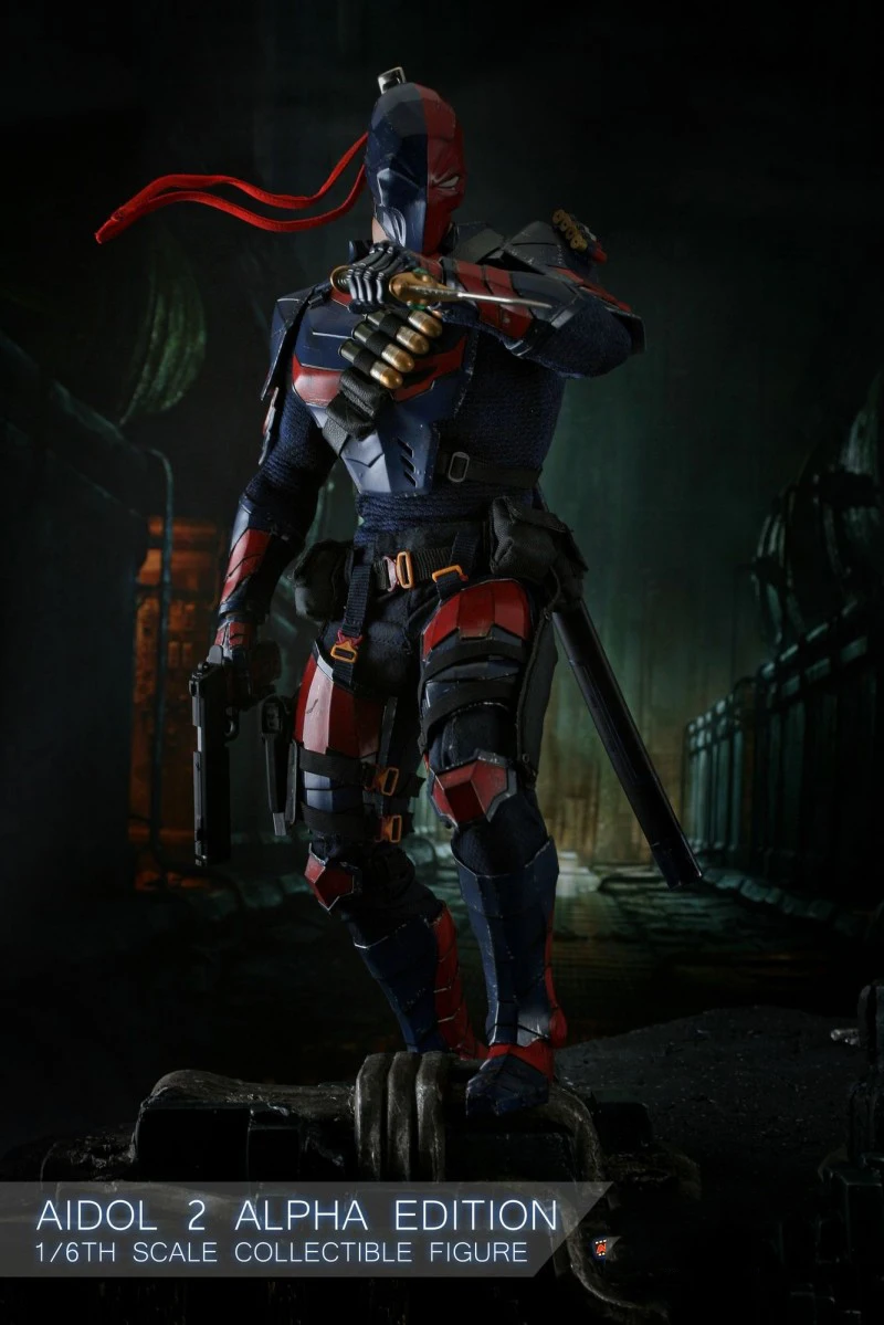 1/6 масштабные художественные фигурки AIDOL 2 бета Deathstroke head sculpt/Маска vision рисунок люксовая коллекция Versio горячие игрушки коллекции