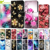 Huawei P40 Lite Case Leather Flip Case For Funda Huawei P40 Pro Lite Phone Cover Huawei P20 Pro P10 Lite 2017 Cover