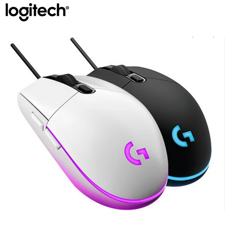 Игровая мышь Logitech G102 8000DPI RGB с подсветкой 6 программируемых механических кнопок