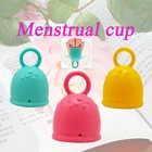 3 шт., Женская менструальная чаша из медицинского силикона
