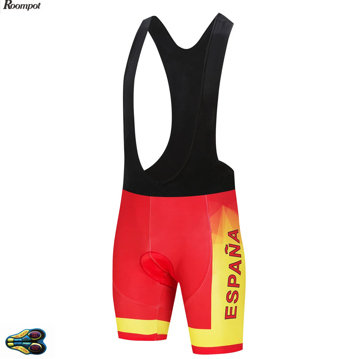 6XL 2020 Pro команда Испания Для Мужчин's Панталоны велосипед Биб шорты 20D гелевая